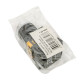 Кнопка плоская EKF PROxima ABLFS-22 230 В IP40 без фиксации с подсветкой красная (ablfs-22-r)