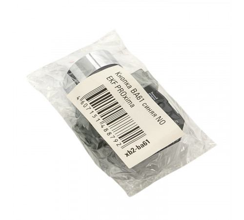Кнопка EKF PROxima BA61 230 В IP40 металлическая синяя (xb2-ba61) Кнопка EKF PROxima BA61 230 В IP40 металлическая синяя (xb2-ba61)
