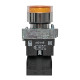 Кнопка плоская EKF PROxima BA51 24 В IP40 с подсветкой желтая (xb2-bw51-24)