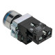 Кнопка плоская EKF PROxima BW61 24 В IP40 с подсветкой синяя (xb2-bw61-24)