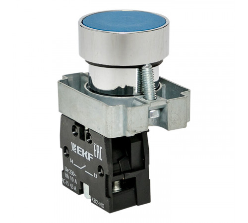 Кнопка EKF PROxima BA61 230 В IP40 металлическая синяя (xb2-ba61) Кнопка EKF PROxima BA61 230 В IP40 металлическая синяя (xb2-ba61)