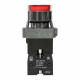 Кнопка плоская EKF PROxima ВА42 230 В IP65 без фиксации с подсветкой красная (xb2-bw42-230-65)
