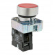 Кнопка EKF PROxima BA42 230 В IP40 металлическая красная (xb2-ba42)