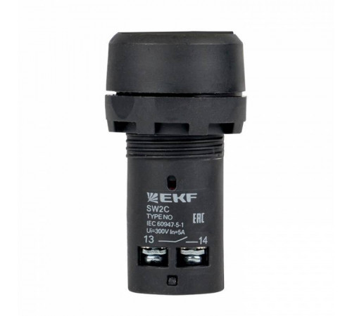 Кнопка плоская EKF PROxima SW2C-11 230 В IP54 с фиксацией черная (sw2c-11f) Кнопка плоская EKF PROxima SW2C-11 230 В IP54 с фиксацией черная (sw2c-11f)