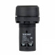 Кнопка плоская EKF PROxima SW2C-11 230 В IP54 с фиксацией черная (sw2c-11f)