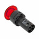 Кнопка грибок EKF PROxima SW2C-MD 230 В 1NC IP54 без фиксации с подсветкой красная (sw2c-md-rr)
