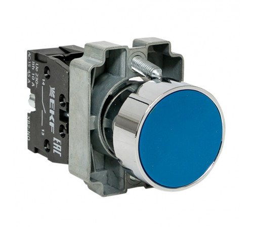 Кнопка EKF PROxima BA61 230 В IP40 металлическая синяя (xb2-ba61) Кнопка EKF PROxima BA61 230 В IP40 металлическая синяя (xb2-ba61)