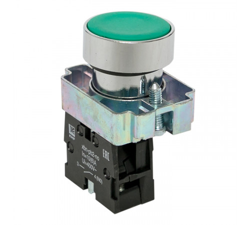 Кнопка EKF PROxima BA31 230 В IP40 металлическая зеленая (xb2-ba31) Кнопка EKF PROxima BA31 230 В IP40 металлическая зеленая (xb2-ba31)
