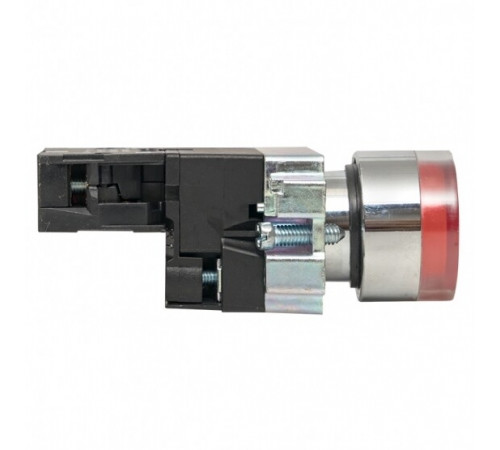 Кнопка плоская EKF PROxima ВА42 24 В IP40 без фиксации с подсветкой красная (xb2-bw42-24) Кнопка плоская EKF PROxima ВА42 24 В IP40 без фиксации с подсветкой красная (xb2-bw42-24)