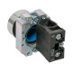 Кнопка EKF PROxima BA61 230 В IP40 металлическая синяя (xb2-ba61)