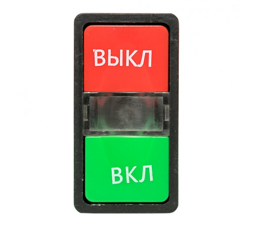 Кнопка прямоугольная EKF PROxima AS-22N 24 В IP40 пуск-стоп красно-зеленая (pbn-as-rec-24)