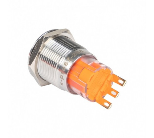 Кнопка плоская EKF PROxima S-Pro67 24 В IP67 без фиксации без подсветки (s-pro67-100) Кнопка плоская EKF PROxima S-Pro67 24 В IP67 без фиксации без подсветки (s-pro67-100)