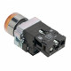 Кнопка плоская EKF PROxima ВА51 230 В IP40 без фиксации с подсветкой желтая (xb2-bw51-230)