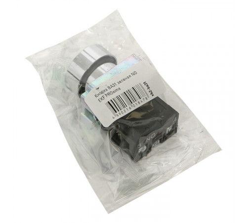 Кнопка EKF PROxima BA31 230 В IP40 металлическая зеленая (xb2-ba31) Кнопка EKF PROxima BA31 230 В IP40 металлическая зеленая (xb2-ba31)