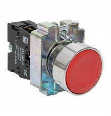 Кнопка EKF PROxima BA42 230 В IP40 металлическая красная (xb2-ba42)