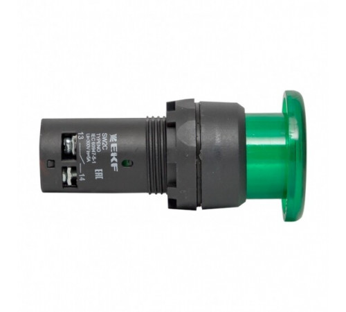 Кнопка грибок EKF PROxima SW2C-MD 230 В 1NO IP54 без фиксации с подсветкой зеленая (sw2c-md-gg-24) Кнопка грибок EKF PROxima SW2C-MD 230 В 1NO IP54 без фиксации с подсветкой зеленая (sw2c-md-gg-24)
