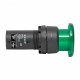 Кнопка грибок EKF PROxima SW2C-MD 230 В 1NO IP54 без фиксации с подсветкой зеленая (sw2c-md-gg-24)