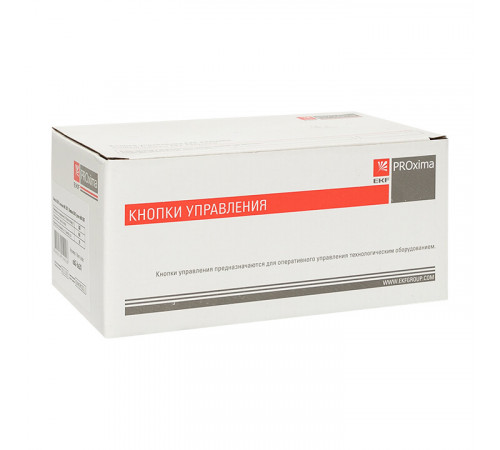 Кнопка EKF PROxima BA42 230 В IP40 металлическая красная (xb2-ba42)