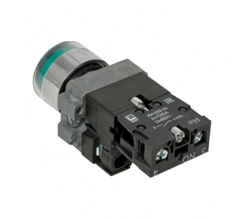 Кнопка плоская EKF PROxima ВА31 230 В IP65 без фиксации с подсветкой зеленая (xb2-bw31-230-65) Кнопка плоская EKF PROxima ВА31 230 В IP65 без фиксации с подсветкой зеленая (xb2-bw31-230-65)