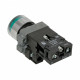 Кнопка плоская EKF PROxima ВА31 230 В IP65 без фиксации с подсветкой зеленая (xb2-bw31-230-65)