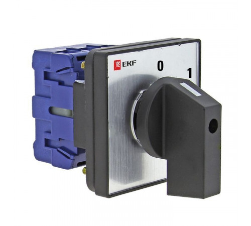 Переключатель кулачковый EKF PROxima ПК-1-13 63А 230 В 3NO IP20 2P черный (pk-1-13-63) Переключатель кулачковый EKF PROxima ПК-1-13 63А 230 В 3NO IP20 2P черный (pk-1-13-63)
