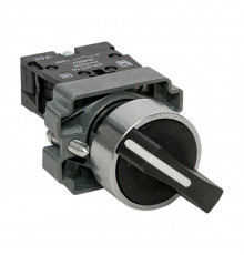 Переключатель EKF PROxima 230 В 1NO IP40 2P с фиксацией черный (xb2-bd21-65)