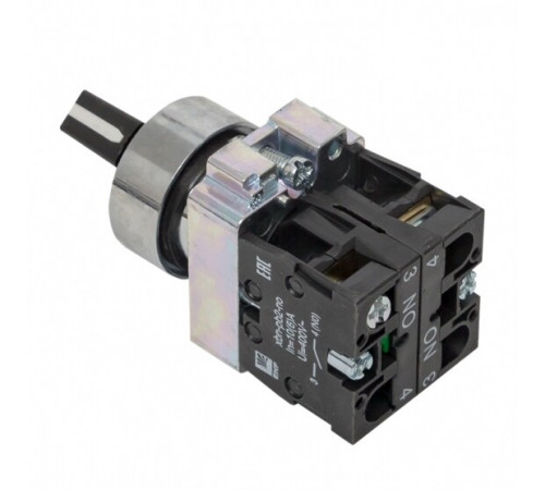 Переключатель EKF PROxima BD33 660 В 2NO IP65 3P с фиксацией черный (xb2-bd33-65) Переключатель EKF PROxima BD33 660 В 2NO IP65 3P с фиксацией черный (xb2-bd33-65)