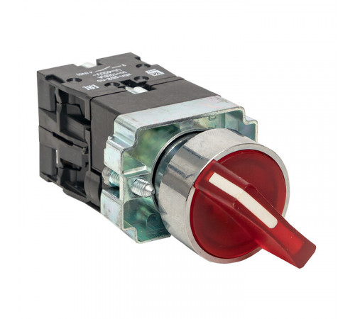 Переключатель EKF PROxima BD33 220 В 1NO+1NC IP40 3P с фиксацией с подсветкой красный (xb2-bk33-r-230) Переключатель EKF PROxima BD33 220 В 1NO+1NC IP40 3P с фиксацией с подсветкой красный (xb2-bk33-r-230)