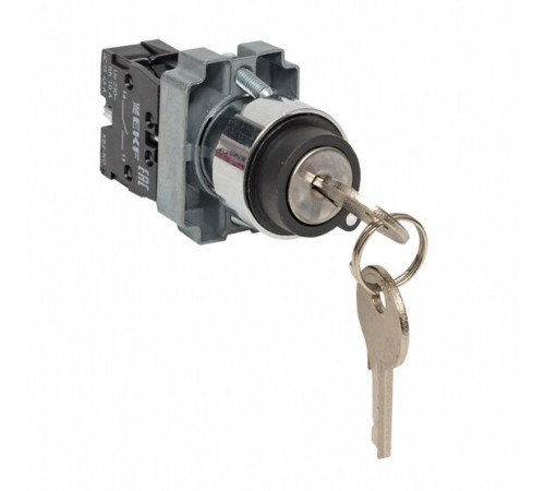 Переключатель EKF PROxima BG21 660 В 1NO IP65 2P с фиксацией с замком черный (xb2-bg21) Переключатель EKF PROxima BG21 660 В 1NO IP65 2P с фиксацией с замком черный (xb2-bg21)