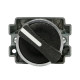 Переключатель EKF PROxima 230 В 1NO IP40 2P с фиксацией черный (xb2-bd21-65)