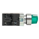 Переключатель EKF PROxima BD33 220 В 1NO+1NC IP40 3P с фиксацией с подсветкой зеленый (xb2-bk33-g-230)