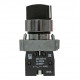 Переключатель EKF PROxima 230 В 1NO IP40 2P с фиксацией черный (xb2-bd21-65)