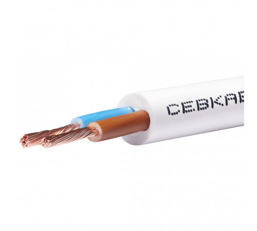 Провод Севкабель ПВС 2х1,5 (100 м)