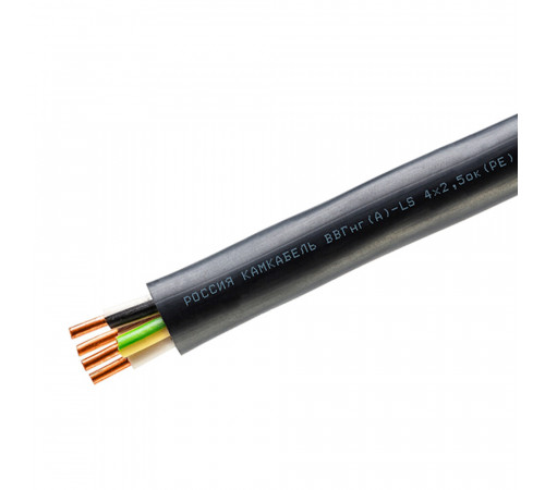 Кабель Камкабель ВВГнг(А)-LS 4х2,5 (100 м)