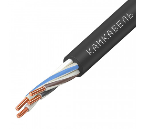 Кабель Камкабель ВВГнг(А)-LS 4х6 (100 м)