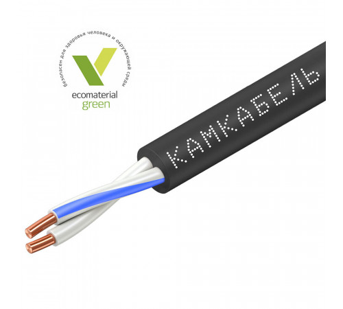 Кабель Камкабель ВВГнг(А)-LS 2х1,5 Кабель Камкабель ВВГнг(А)-LS 2х1,5