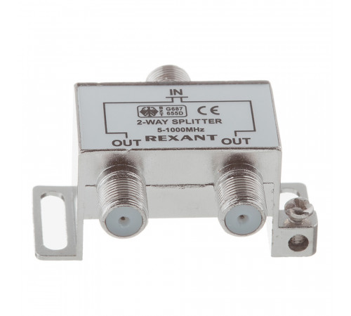 ТВ делитель Rexant 2 F-выхода (05-6001-01)