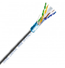 Интернет-кабель (витая пара) FTP CAT6 LAN 641 4х2х0,57 мм экранированный Cavel (200 м)