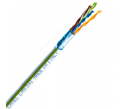 Интернет-кабель (витая пара) FTP CAT5e LAN 541 4х2х0,51 мм экранированный Cavel