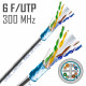 Интернет-кабель (витая пара) FTP CAT6 LAN 641 4х2х0,57 мм экранированный Cavel