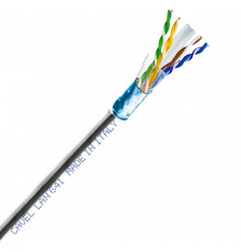 Интернет-кабель (витая пара) FTP CAT6 LAN 641 4х2х0,57 мм экранированный Cavel