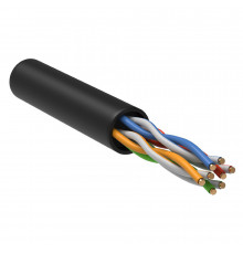 Интернет-кабель (витая пара) U/UTP 4PR CAT5e 4х2х0,45 мм LDPE Generica