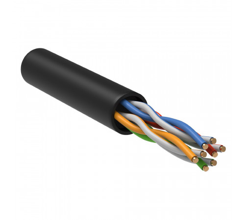 Интернет-кабель (витая пара) U/UTP 4PR CAT5e 4х2х0,45 мм LDPE Generica Интернет-кабель (витая пара) U/UTP 4PR CAT5e 4х2х0,45 мм LDPE Generica