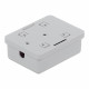 Розетка компьютерная Hyperline 8P8C CAT5e 1 гнездо (430230)