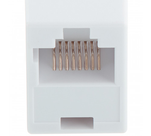 Переходник компьютерный Proconnect RJ45 8P8C CAT5e белый (03-0101-9)