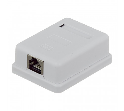 Розетка компьютерная экранированная Hyperline 8P8C CAT6 1 гнездо (430236) Розетка компьютерная экранированная Hyperline 8P8C CAT6 1 гнездо (430236)