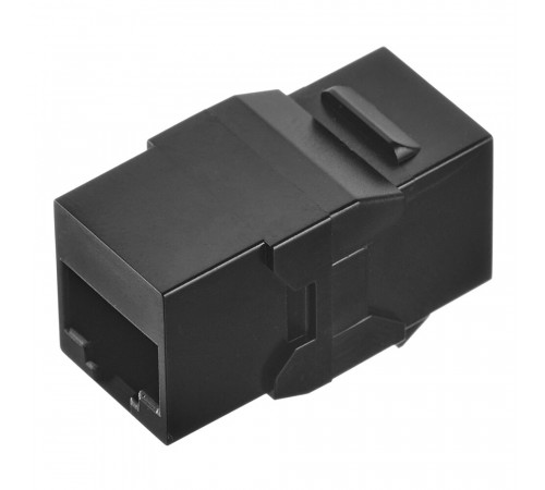 Переходник компьютерный Hyperline RJ45 8P8C CAT6 черный (444915) Переходник компьютерный Hyperline RJ45 8P8C CAT6 черный (444915)