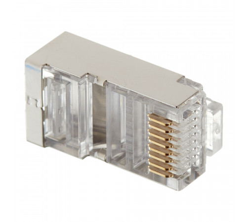Штекер компьютерный Hyperline RJ45 8P8C CAT5e (10 шт.) (521596) Штекер компьютерный Hyperline RJ45 8P8C CAT5e (10 шт.) (521596)