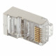 Штекер компьютерный Hyperline RJ45 8P8C CAT6 (10 шт.) (521599)