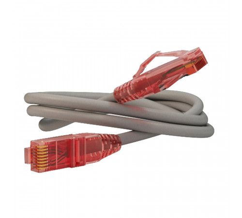 Патч-корд компьютерный Hyperline RJ45 CAT5е (1,5 м) серый (42271) Патч-корд компьютерный Hyperline RJ45 CAT5е (1,5 м) серый (42271)